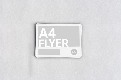 Flyer 1-seitig A4 quer