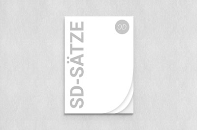 SD Sätze/ SD Blocks