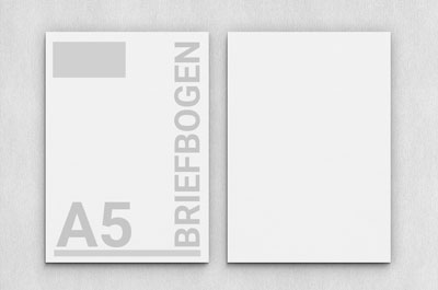 Briefbogen DIN A5